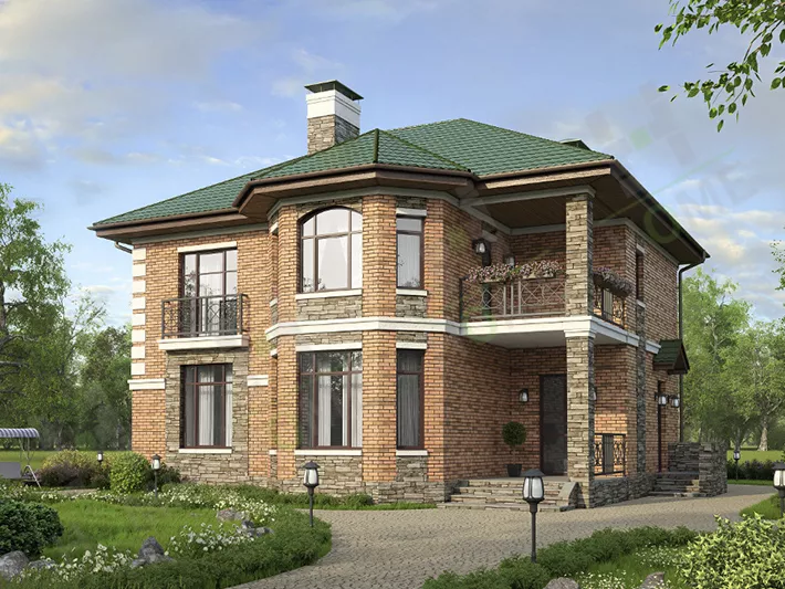 Обложка проекта 40-12DL (Дома из блоков) в Сургуте